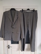 T.MLEWIN Mens Grey Sharkskin