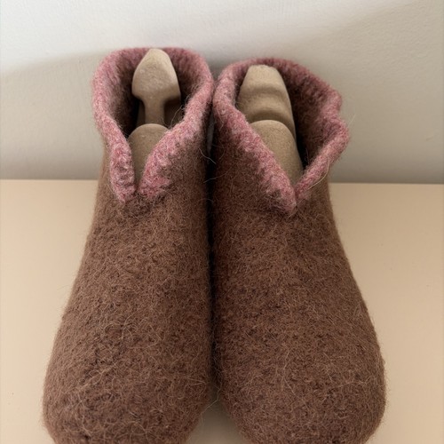 Hand knitted felted - hand,