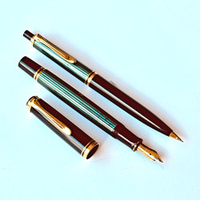Pre-owned Pelikan Souveran fountain pen and propelling pencil