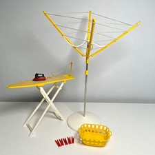Vintage Sindy Doll Washing Line Basket Ironing Board Pegs 1970’s Pedigree Toys