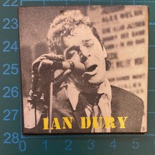 Ian Dury -  Vintage Pin Badge
