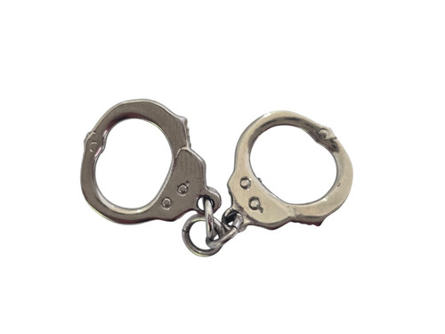 Police hand cuff - hand, lapel