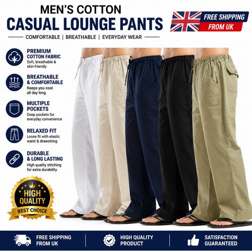 Mens cotton linen - cotton, beach