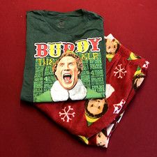 Mens Pajamas 2 pc Holiday
