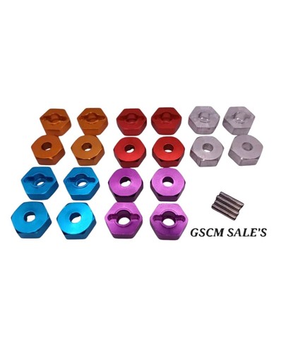 Hex nuts 12mm aluminium drive - 12mm,