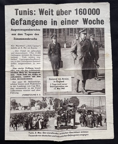 Ww2 raf air dropped propaganda - air,