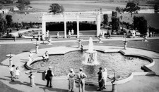 the ornamental pond at