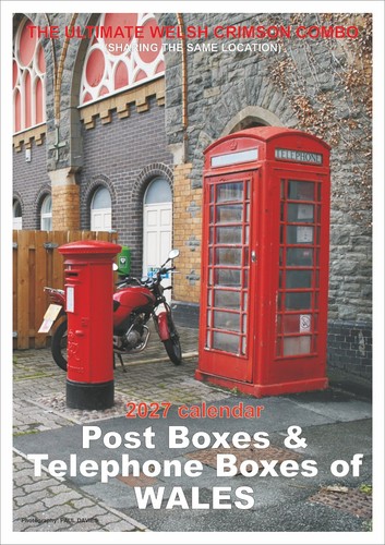 Post boxes and telephone - ,