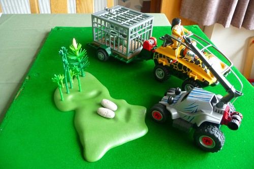 Playmobil dino hunt sets - dino,