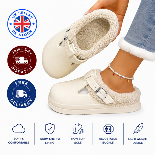 Womens winter mule - winter, slippers