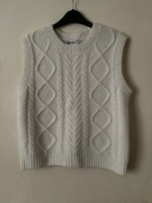 Cute Lady’s Primark Off White Tank Top From The Rita Ora Collection Size Small