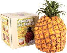 Bar Bespoke Retro Pineapple Ice Bucket - Vintage Plastic Pineapple