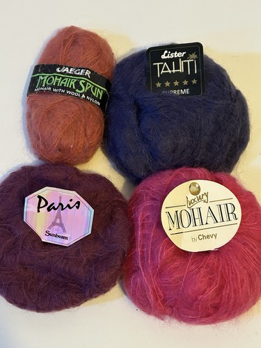 Vintage mohair knitting yarn