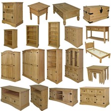 Brown Rustic Mexican Pine Wood