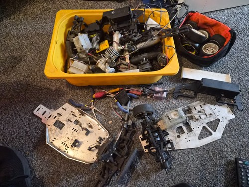 Nitro parts joblot bargain - rc,