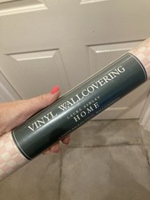 VINTAGE LAURA ASHLEY WALLPAPER VINYL GINGHAM ROSE WALLCOVERING BNIP VERY RARE