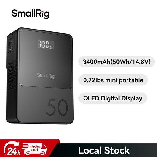 Smallrig 50wh v - smallrig, (3400mah)