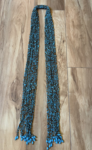 Scarf type seed beaded - scarf,