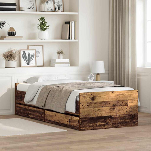 Bed frame single solid - single,