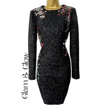 Karen Millen Black Sequin