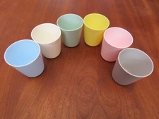 Ikea Kalas Coloured Beakers Picnic Camping Children’s Set of 6 Unused.