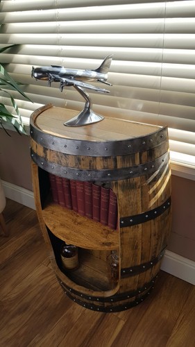 Handcrafted solid oak whisky - oak,