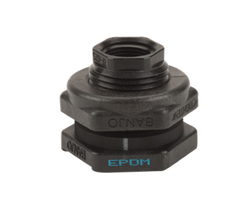Banjo poly bulkhead tank - poly,