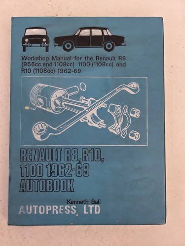 Renault 1100 autobook - 10,