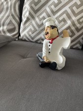 Chef Statue Deco Item, It’s Been Used, And It Still Clean. It Over 6 Years Old.