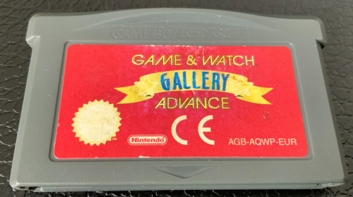 Game and watch gallery advance - watch,