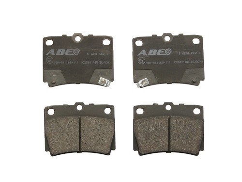 Brake pads set rear - set,