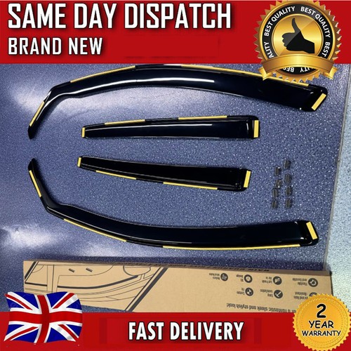 4pc wind deflectors clips - 4pc,