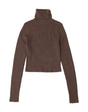 ZARA Womens Crop Roll Neck