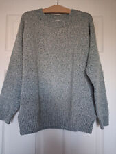 Brora 100% finest Scottish 4 ply cashmere Sloppy Joe jumper - NEW