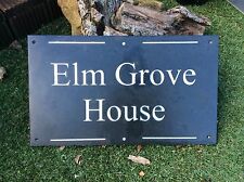 Extra Large Engraved Slate House Sign High Quality 50 X 30cm