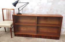 A 1930s Walnut Long Low Bookcase By Gordon Russell