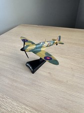 Small Diecast Spitfire Mkll Model Aeroplane