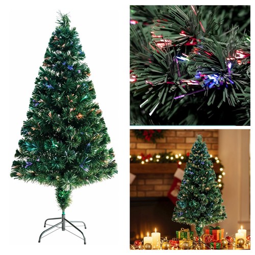 Fibre optic christmas tree - christmas,