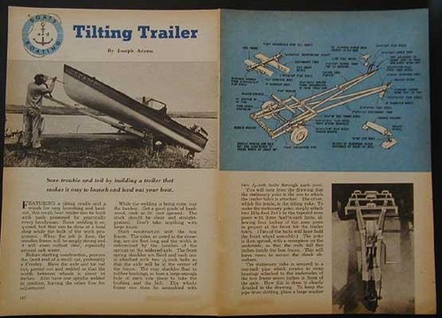 Tilting bed boat - tilting,