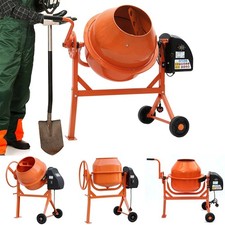Electric Cement Mixer 63 Litre