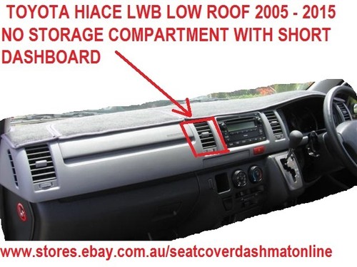Dark grey dash mat - dark,