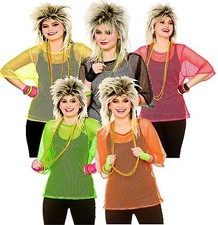 80s Neon Vest Mesh Punk Mod