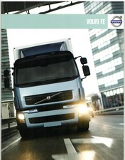Volvo FE 18-26 Tonne Rigid Trucks 2009 UK Market Sales Brochure 4x2 6x2 6x4