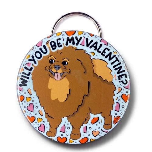 Brown pomeranian dog - brown,