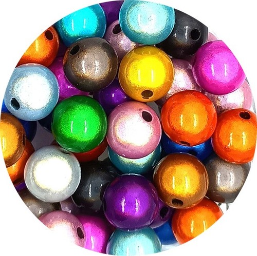 Assorted round acrylic - 3d,