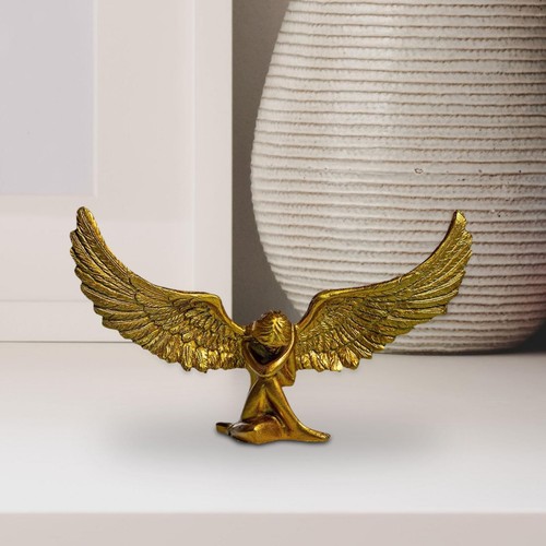 Serene angel garden - angel, sculpture
