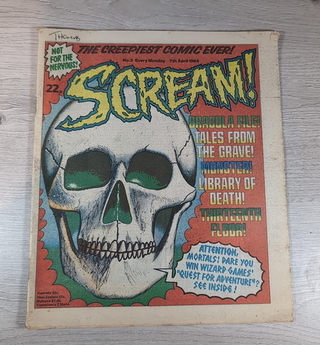 Scream comic issue number - issue, 3