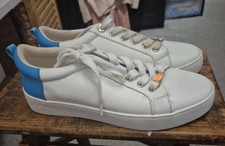 Carvela Ladies Trainers - White/Blue  - UK Size 5