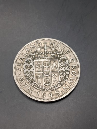New zealand half crown 1948 - new,