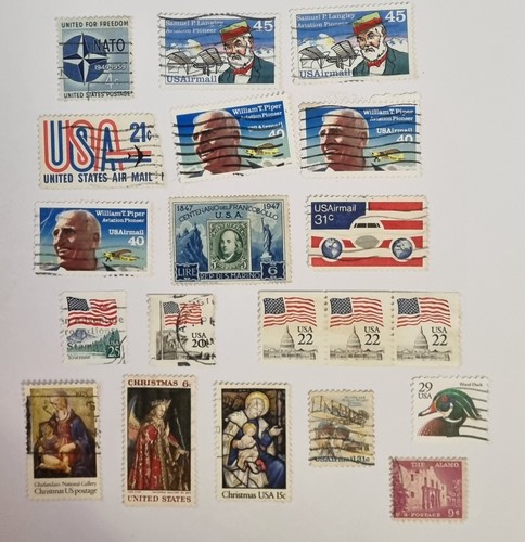 Few american stamps - a, g100